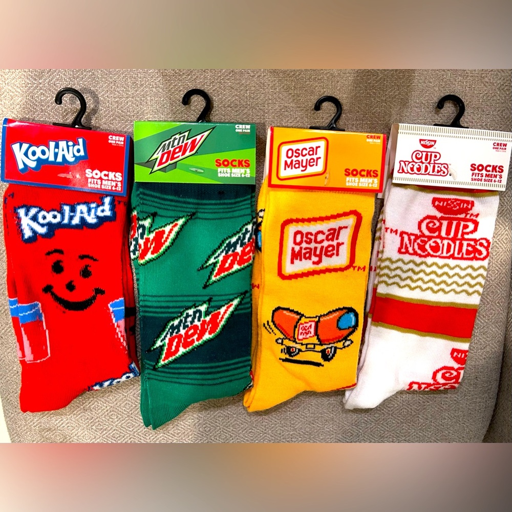 4 Pairs of Novelty Socks